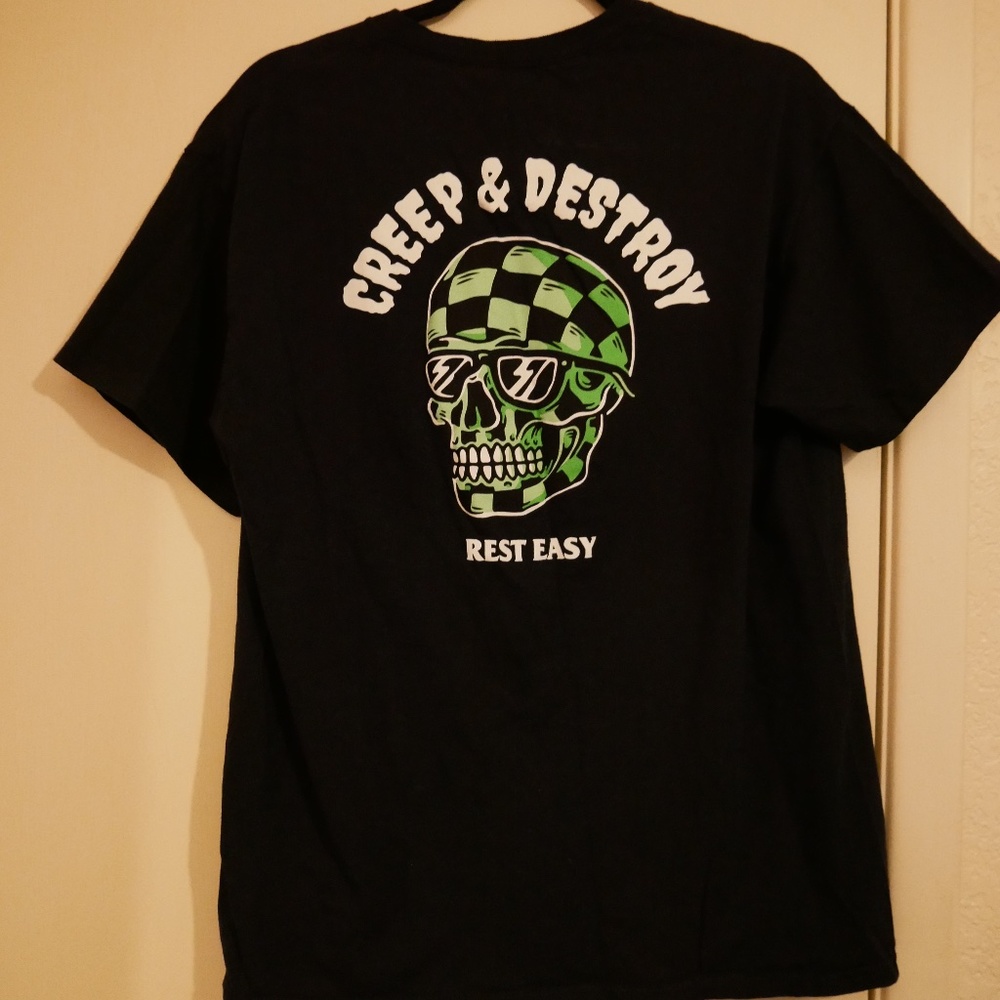 Rest Easy Creep & destroy Shirt
